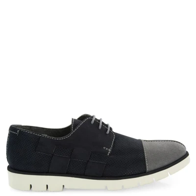 Veganer Schnürschuh Giuliano, Farbe: Blau, Schuhgröße: 40