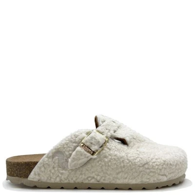 Veganer "thies ® Eco Teddy Clog" aus rec. PET & Biobaumwolle