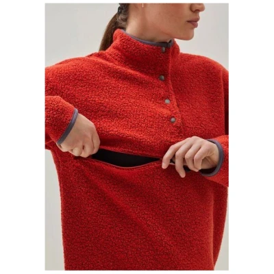 Wollflor-Pullover für Schwangerschaft und Stillzeit von boob