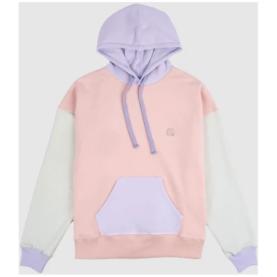 Women's Oversized Color Block Hoodie