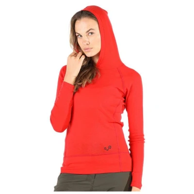 Woolona Langarm Hoodie - SONATRA - 100% Merinowolle