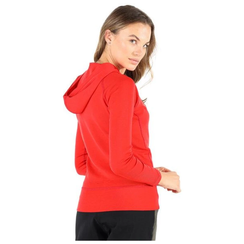 Woolona Langarm Hoodie - SONATRA - 100% Merinowolle