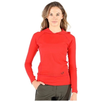 Woolona Langarm Hoodie - SONATRA - 100% Merinowolle