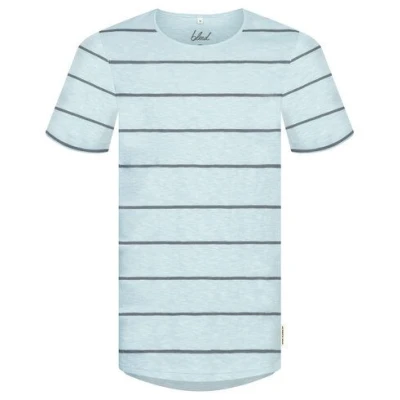 bleed Easy-Stripe T-Shirt Blau