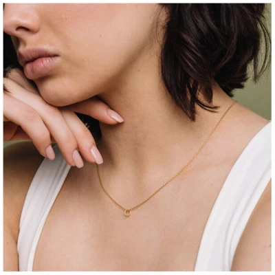 fejn jewelry Kette 'small circle'