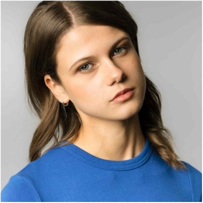 fejn jewelry Ohrringe 'hexagon huggie' sechseckige Creole