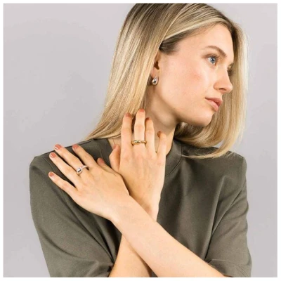 fejn jewelry Ohrstecker 'big drop' in Tropfenform