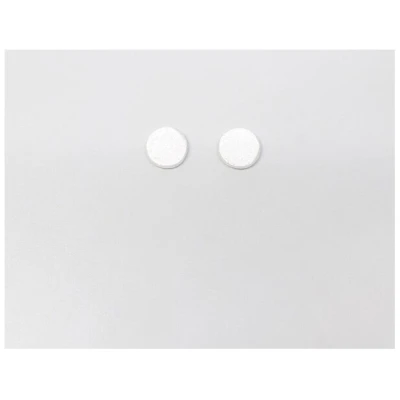 fejn jewelry Ohrstecker 'satin disc' mit runden Plättchen