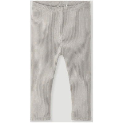 hessnatur Baby Hose Slim aus Bio-Baumwolle mit Bio-Merinowolle - beige - Größe 50/56