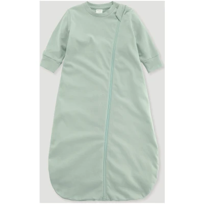 hessnatur Baby Schlafsack aus Bio-Baumwolle - grün - Größe 70 cm