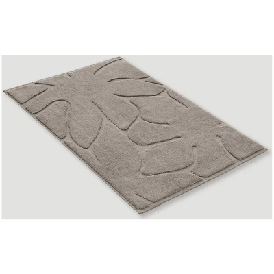 hessnatur Badematte SELVA aus Bio-Baumwolle - beige - Größe 50x80 cm