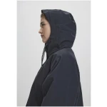 hessnatur Damen Allwetter Parka NATURE SHELL Relaxed aus Bio-Baumwolle - blau - Größe L