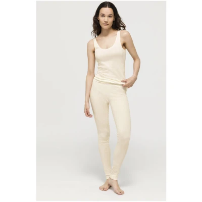hessnatur Damen Leggings Regular Cut PURE NATURE aus Bio-Baumwolle - natur - Größe 34