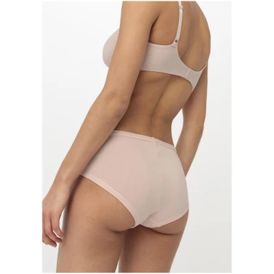 hessnatur Damen Panty Low Cut PURE BALANCE aus Bio-Baumwolle und TENCEL™ Modal - rosa - Größe 34
