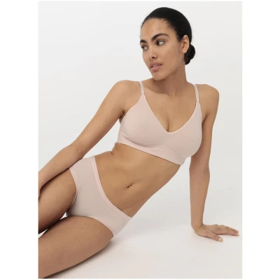 hessnatur Damen Panty Low Cut PURE BALANCE aus Bio-Baumwolle und TENCEL™ Modal - rosa - Größe 34