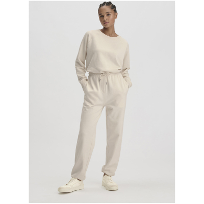 hessnatur Damen Sweatshirt Oversize aus Bio-Baumwolle - natur - Größe L