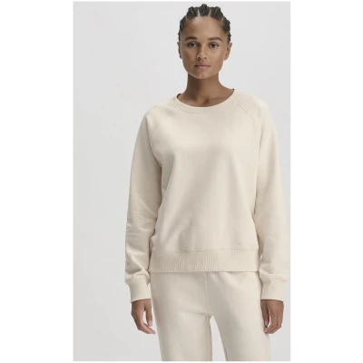 hessnatur Damen Sweatshirt Oversize aus Bio-Baumwolle - natur - Größe L