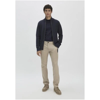 hessnatur Herren Chino LENN Regular aus Bio-Baumwolle - beige - Größe 30/32