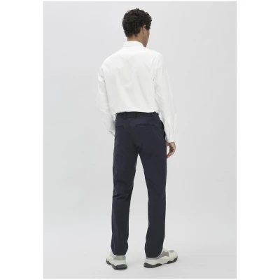 hessnatur Herren Chino LENN Regular aus Bio-Baumwolle - blau - Größe 30/32