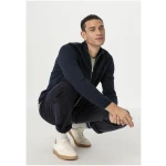 hessnatur Herren Chino LENN Regular aus Bio-Baumwolle - blau - Größe 48