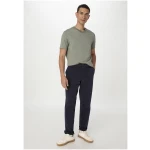 hessnatur Herren Chino LENN Regular aus Bio-Baumwolle - blau - Größe 48