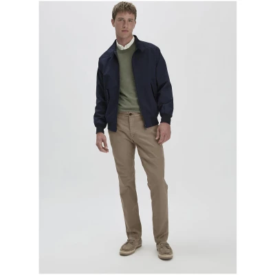 hessnatur Herren Chino LENN Regular aus Bio-Baumwolle - braun - Größe 30/32