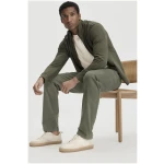 hessnatur Herren Chino LENN Regular aus Bio-Baumwolle - grün - Größe 30/32