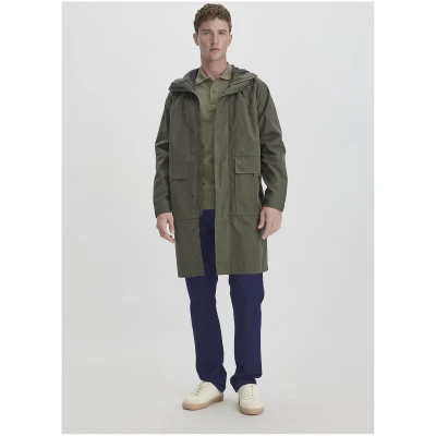 hessnatur Herren Piqué Polo Regular aus Bio-Baumwolle - grün - Größe 46