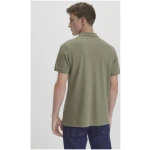 hessnatur Herren Piqué Polo Regular aus Bio-Baumwolle - grün - Größe 46
