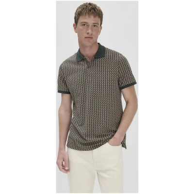 hessnatur Herren Piqué Polo Relaxed aus Bio-Baumwolle - grün - Größe 46