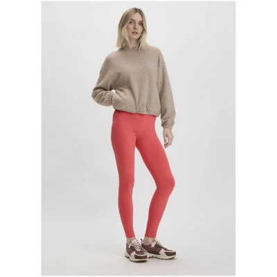 hessnatur Loungewear Fleece Sweatshirt Relaxed ACTIVE LIGHT aus Bio-Baumwolle - beige - Größe L
