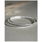 lille mus Armreif 'Kugeln' 925 Silber / vergoldet