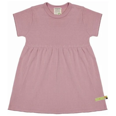 loud + proud Babys & Kinder Kleid Derby Rib, GOTS-zertifiziert