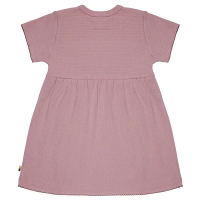 loud + proud Babys & Kinder Kleid Derby Rib, GOTS-zertifiziert