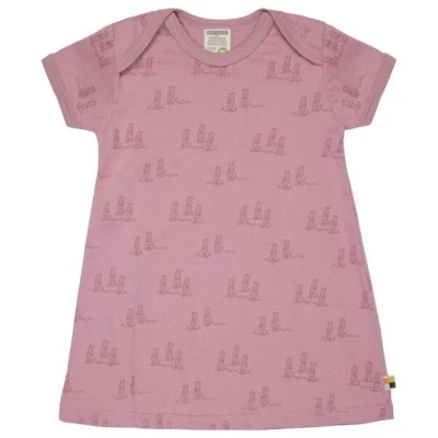 loud + proud Babys & Kinder Kleid Druck, GOTS-zertifiziert