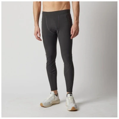 runamics Lange Lauftights Herren, schwarz, mit Tasche
