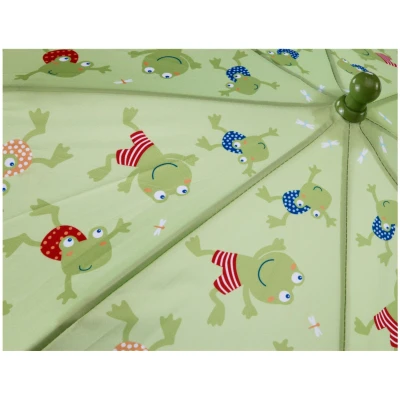 sigikid Sigikid Kinder Regenschirm Frosch grün Maße: ⌀ ca. 75cm