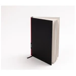 tyyp Nachhaltiges kleines Design-Notizbuch (Schwarz) aus 100 % Recyclingpapier "BerlinBook"