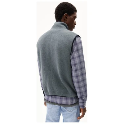 ARMEDANGELS AABLEO FLEECE VEST - Herren Fleeceweste aus Bio-Baumwolle