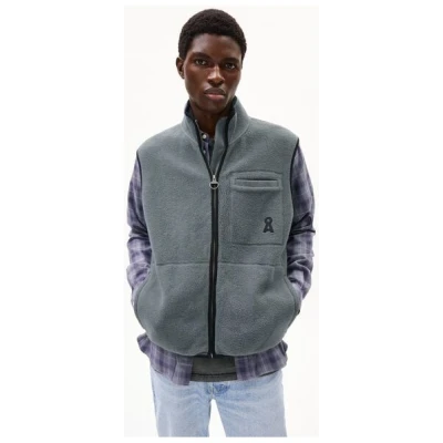 ARMEDANGELS AABLEO FLEECE VEST - Herren Fleeceweste aus Bio-Baumwolle