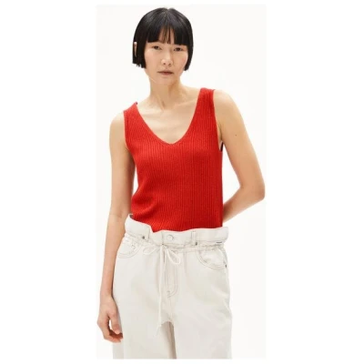 ARMEDANGELS CAARO LINO - Damen Stricktop aus Leinen-Mix