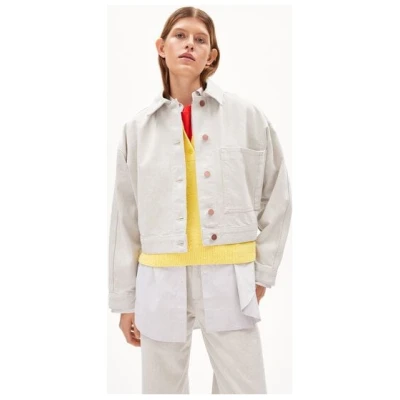 ARMEDANGELS FILEAA - Damen Jeansjacke Relaxed Fit aus Bio-Baumwoll Mix