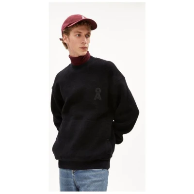 ARMEDANGELS LOMAAR FELPA - Herren Fleece Pullover Relaxed Fit aus Bio-Baumwolle