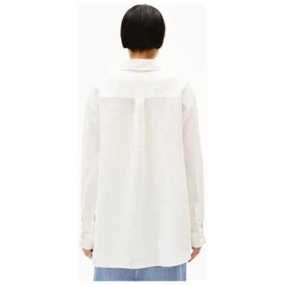 ARMEDANGELS MAALGAA PURE LINO - Damen Bluse aus Leinen