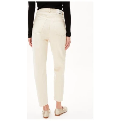 ARMEDANGELS MAIRAA UNDYED - Damen Jeans Mom Fit High Waist Ankle Bio-Baumwoll Mix Non-Stretch