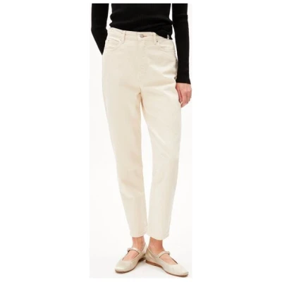 ARMEDANGELS MAIRAA UNDYED - Damen Jeans Mom Fit High Waist Ankle Bio-Baumwoll Mix Non-Stretch
