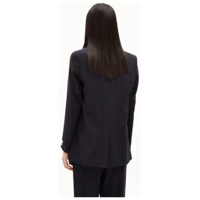 ARMEDANGELS MIKAALA PINSTRIPE - Damen Blazer Relaxed Fit aus LENZING ECOVERO Viskose Mix