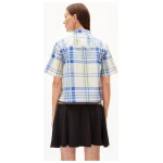 ARMEDANGELS NELINAA COLLEGE CHECK - Damen Bluse Relaxed Fit aus Bio-Baumwolle