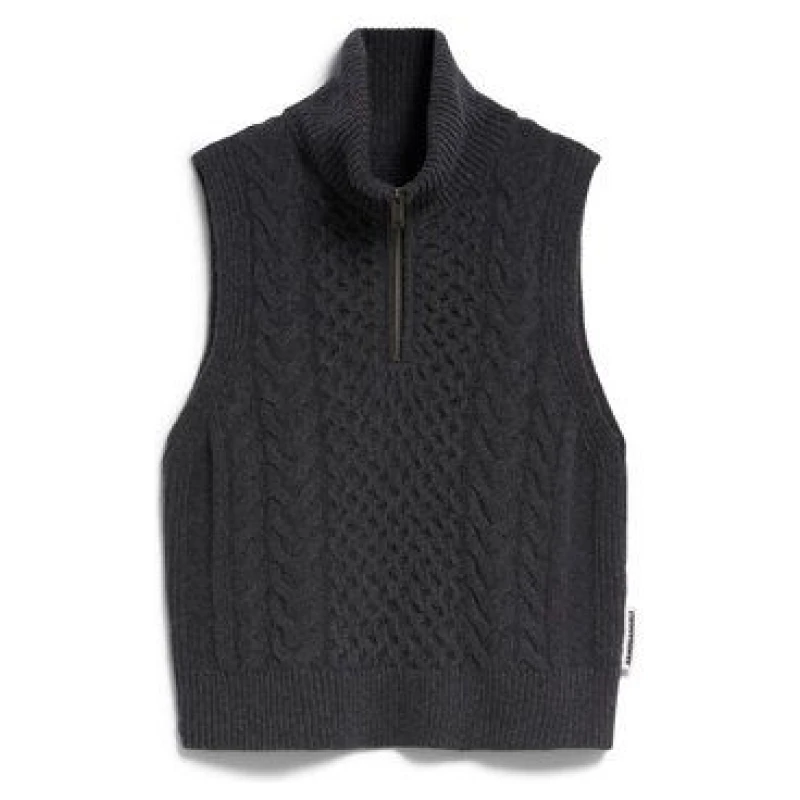 ARMEDANGELS OLAIAAS CABLE - Damen Stricktop Relaxed Fit aus Bio-Woll Mix