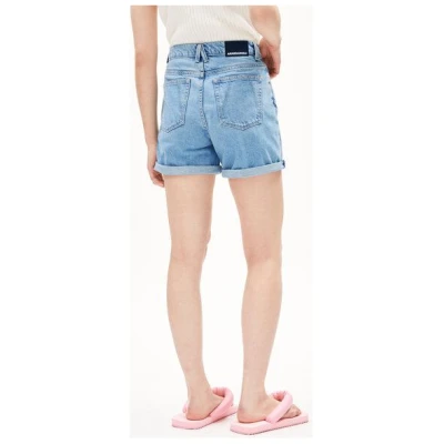 ARMEDANGELS SHEAARI - Damen Jeans Shorts aus Hanf-Mix